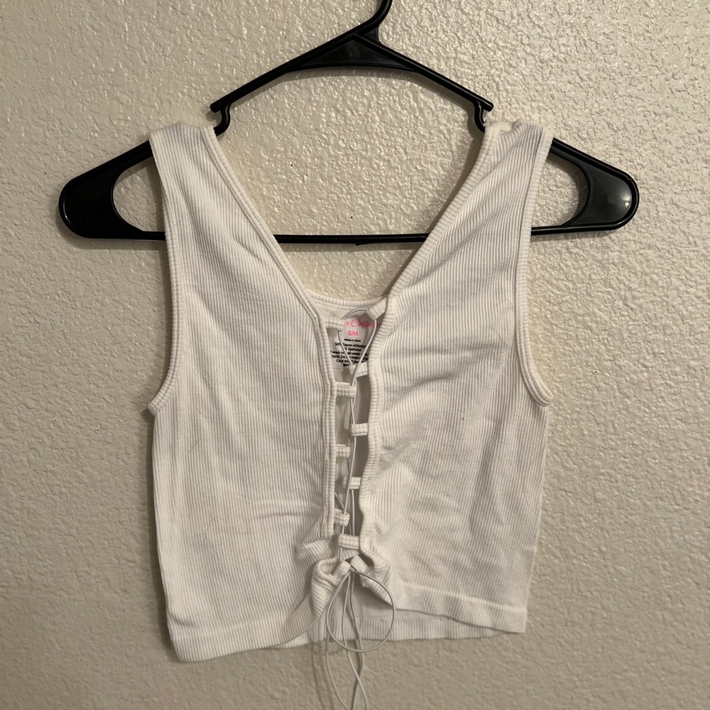 Fitted White Top